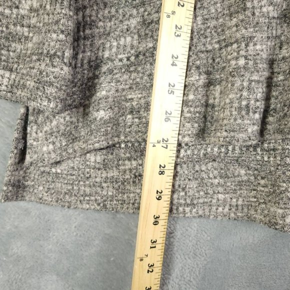 Everleigh Womens Pullover Sweater Gray Marled Long‎ Sleeve Tight Knit M New - Picture 4 of 7